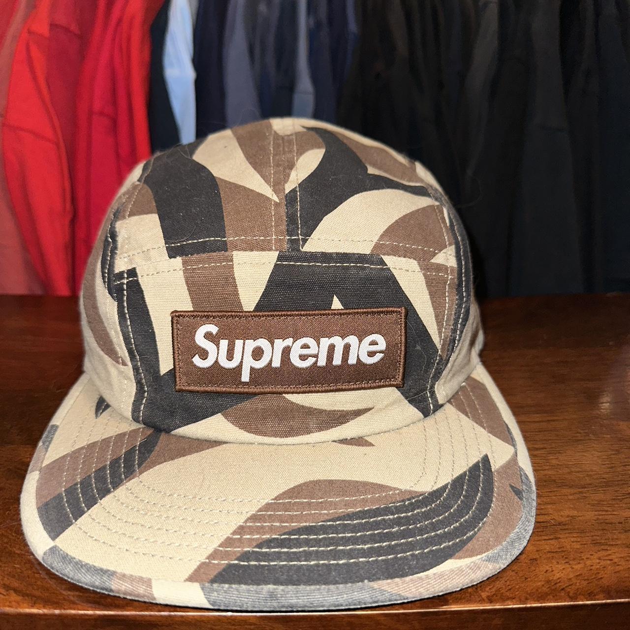 SUPREME 5 PANEL CAMP CAP TRIBAL CAMO PLEASE NOTE... - Depop