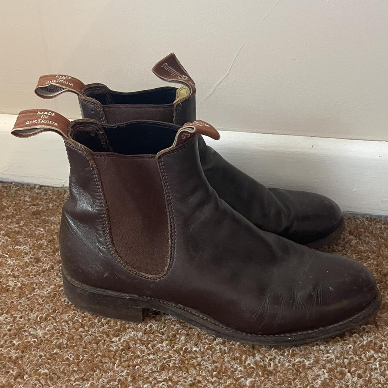 Brown R.M Williams boots. Size 6G. - Depop