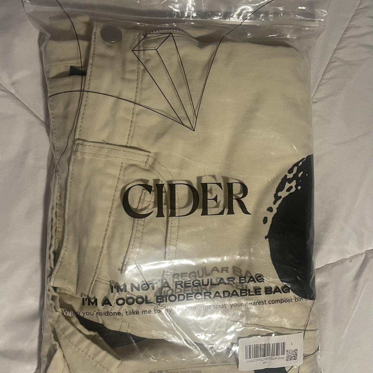 Denim Graphic Wide Leg Jeans Size L Cider new... Depop