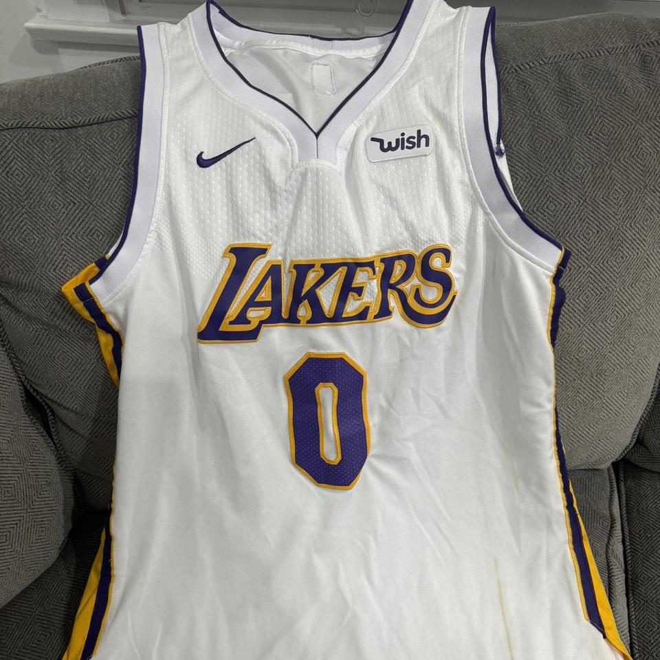 Kyle fashion kuzma white jersey