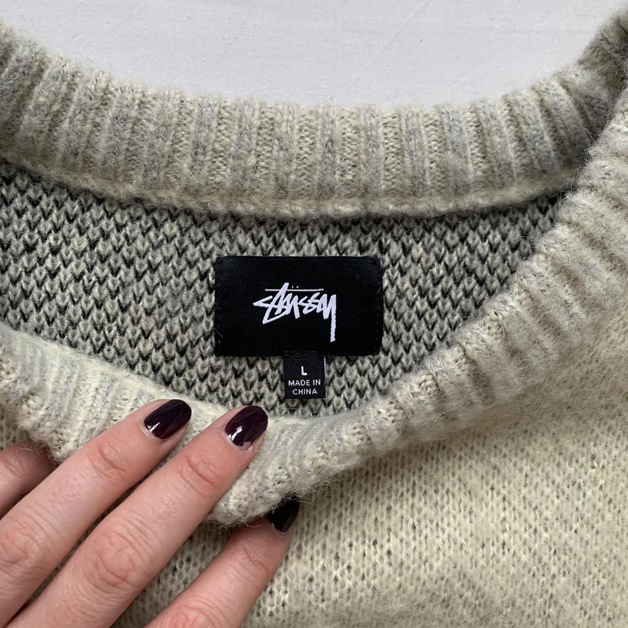 Stüssy 8 Ball Mohair Knitwear - | Depop