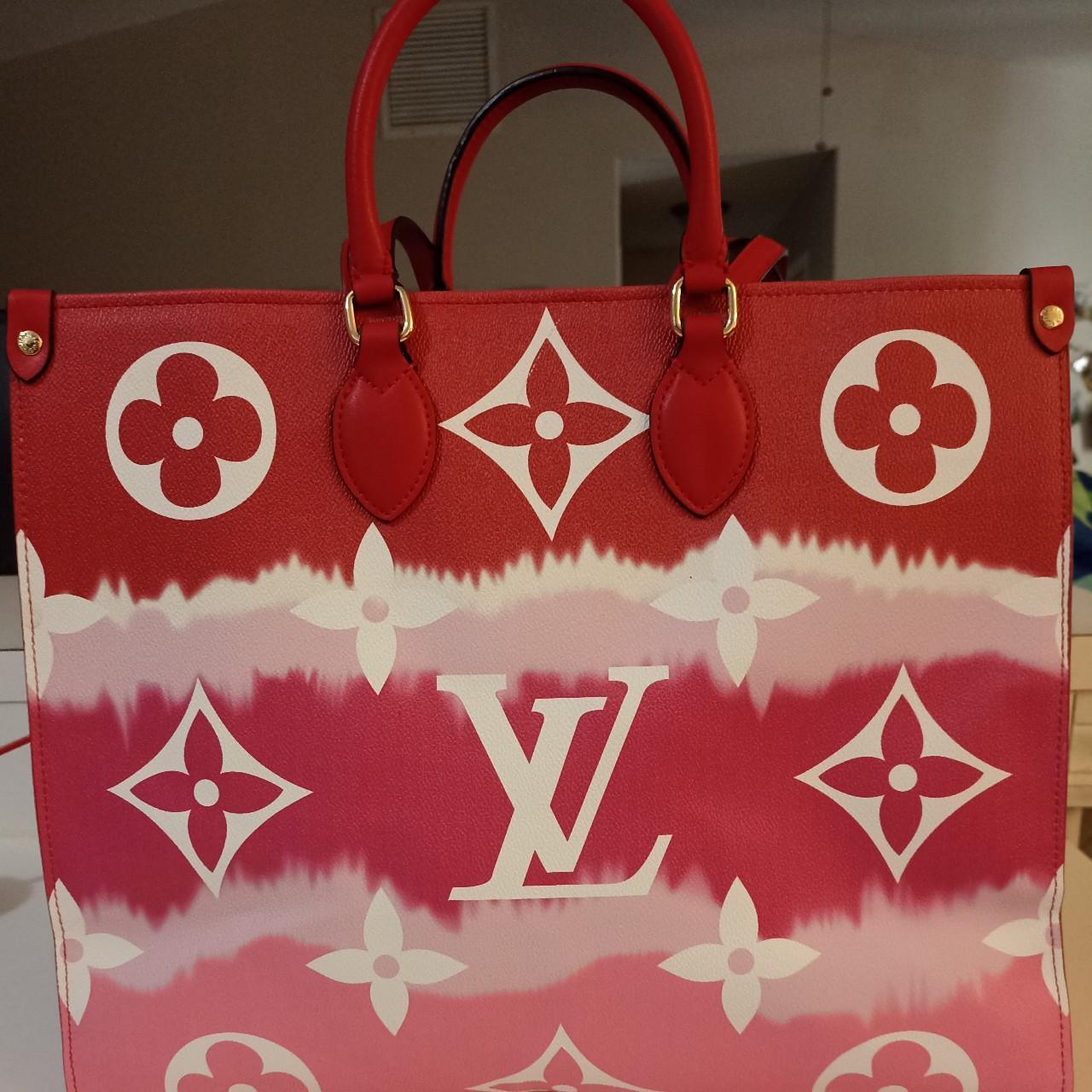 Louis Vuitton Escale Rouge Neverfull MM Tote