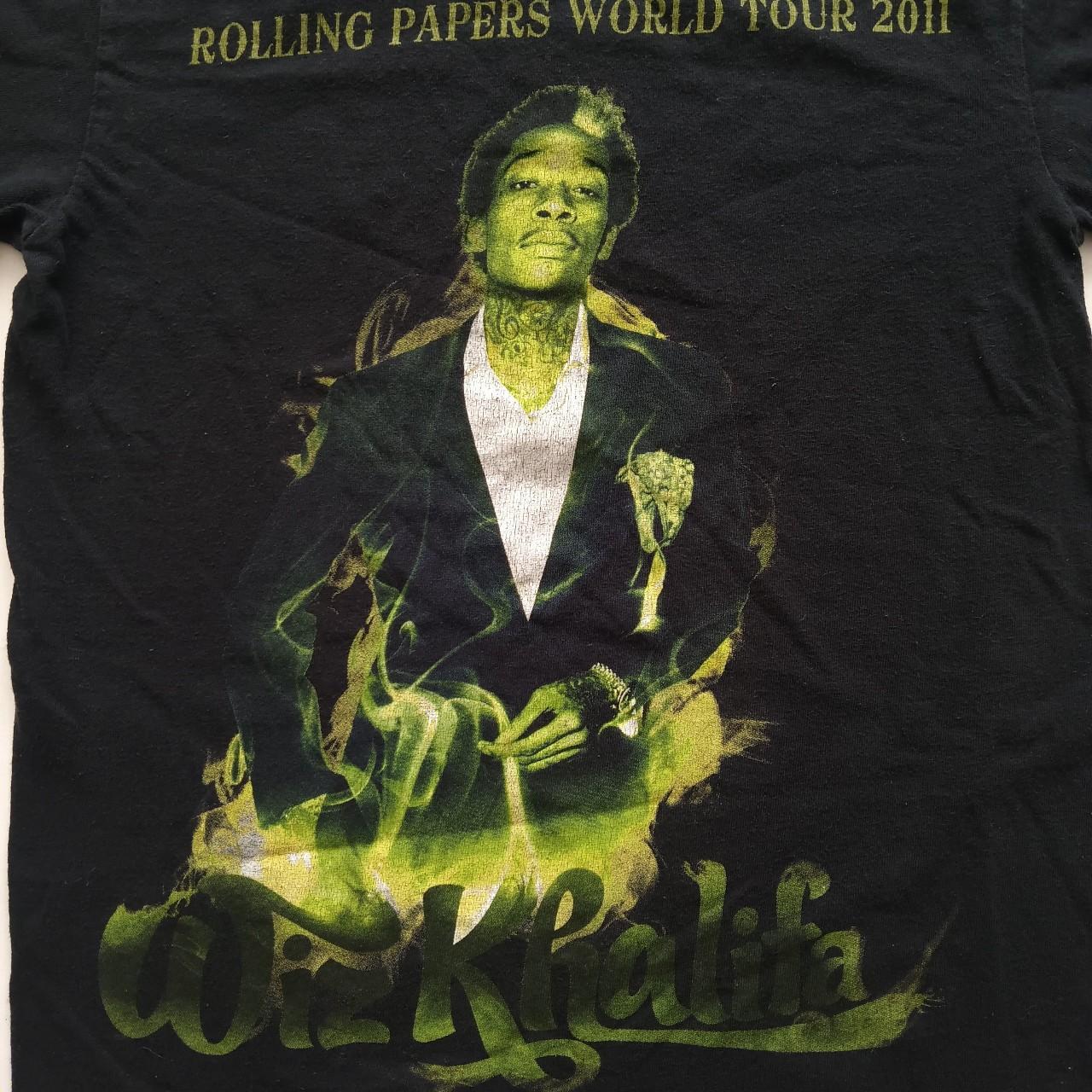 Wiz Khalifa Rolling Papers 2011 World Tour Concert... - Depop