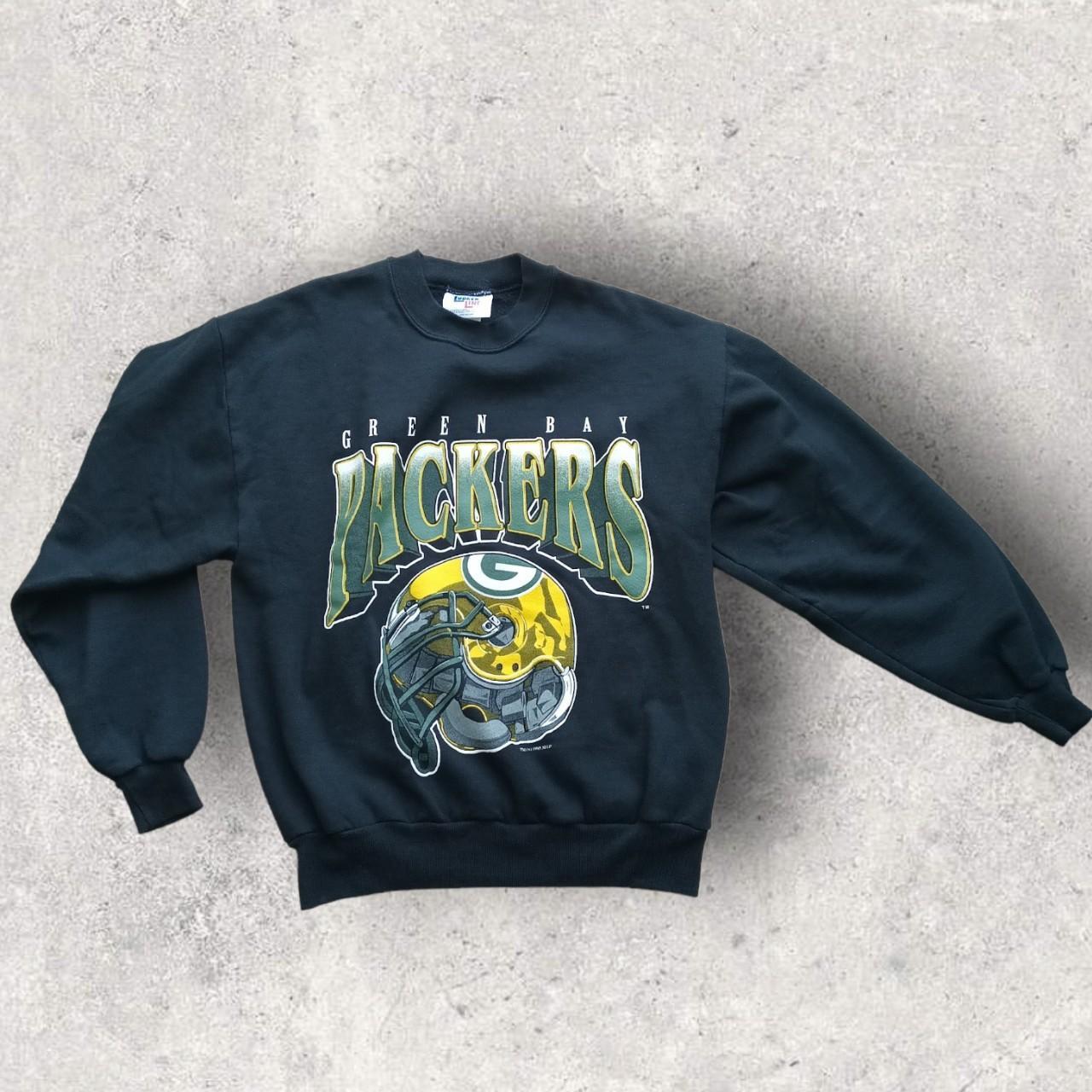 black green bay packer sweatshirt