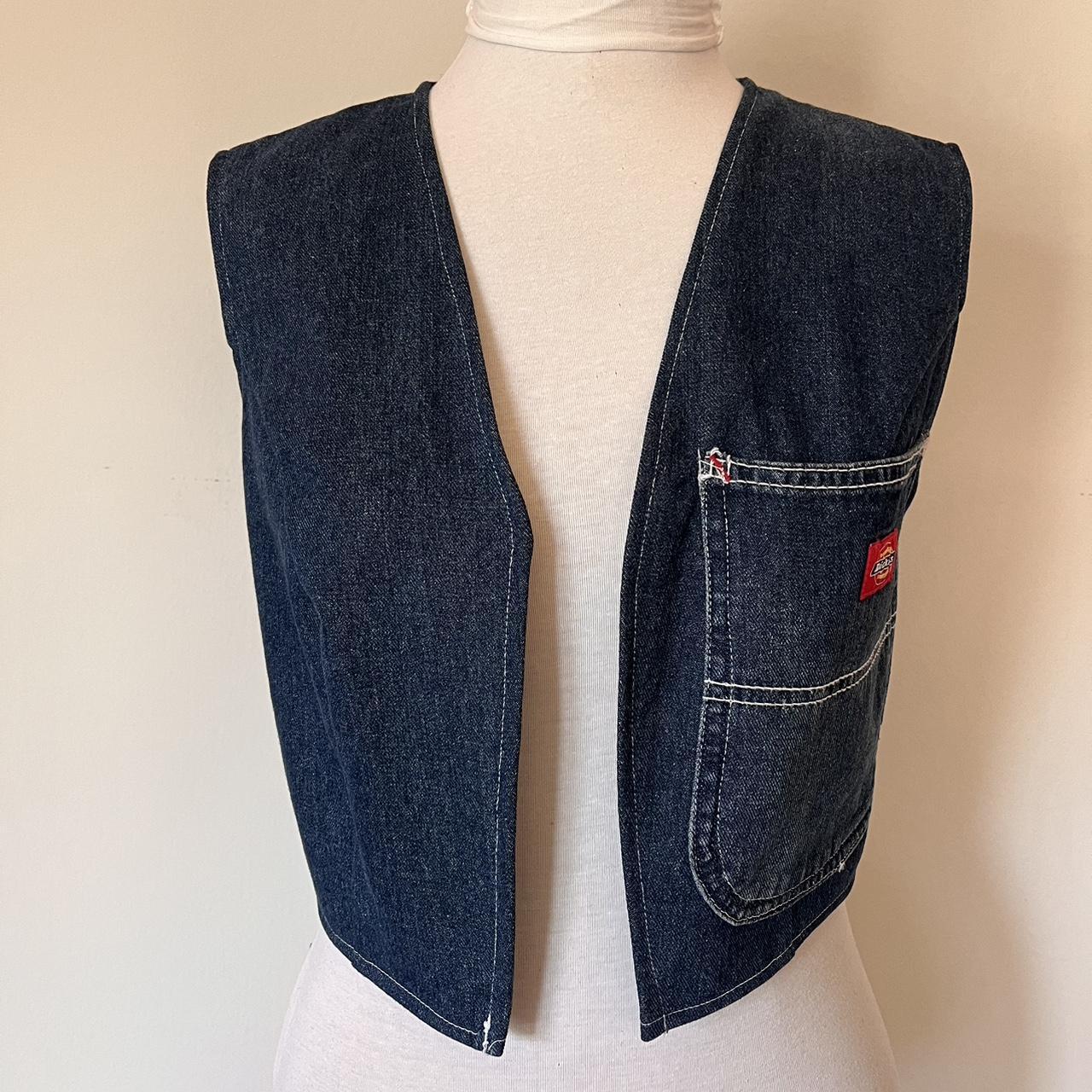 Dickies denim store vest