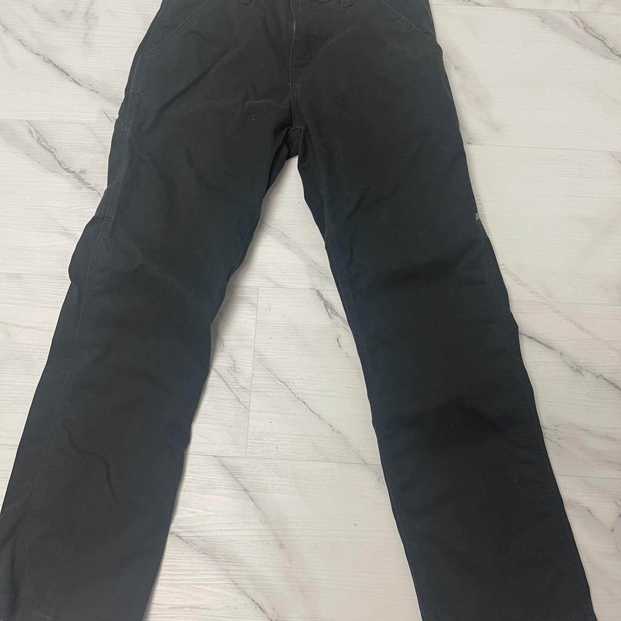 Black Carhartt Relaxed fit Carpenter Pants;... - Depop