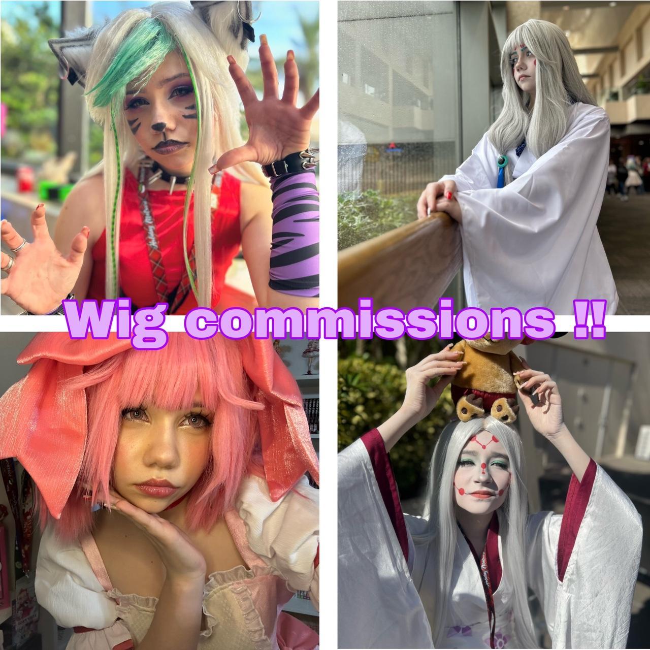 Cosplay deals wig commissions