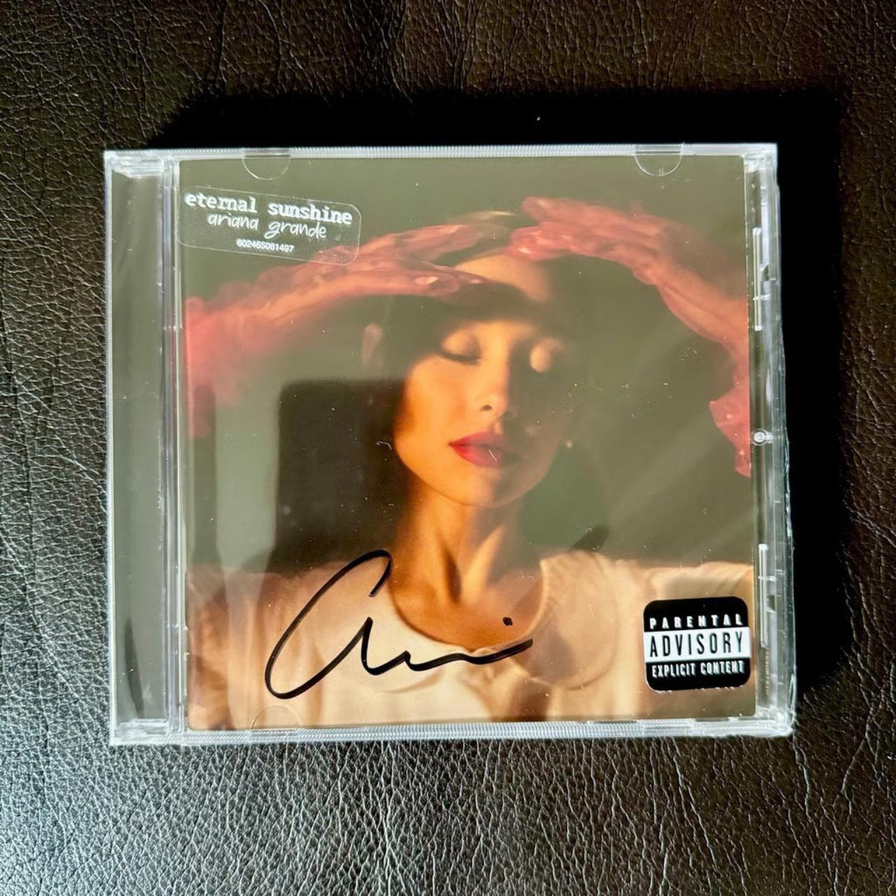 Ariana Grande Eternal Sunshine Signed CD - NEW IN HAND