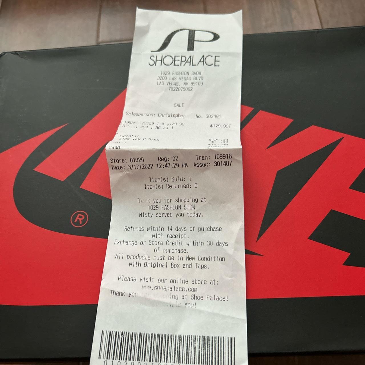 jordan 1 royal toe receipt