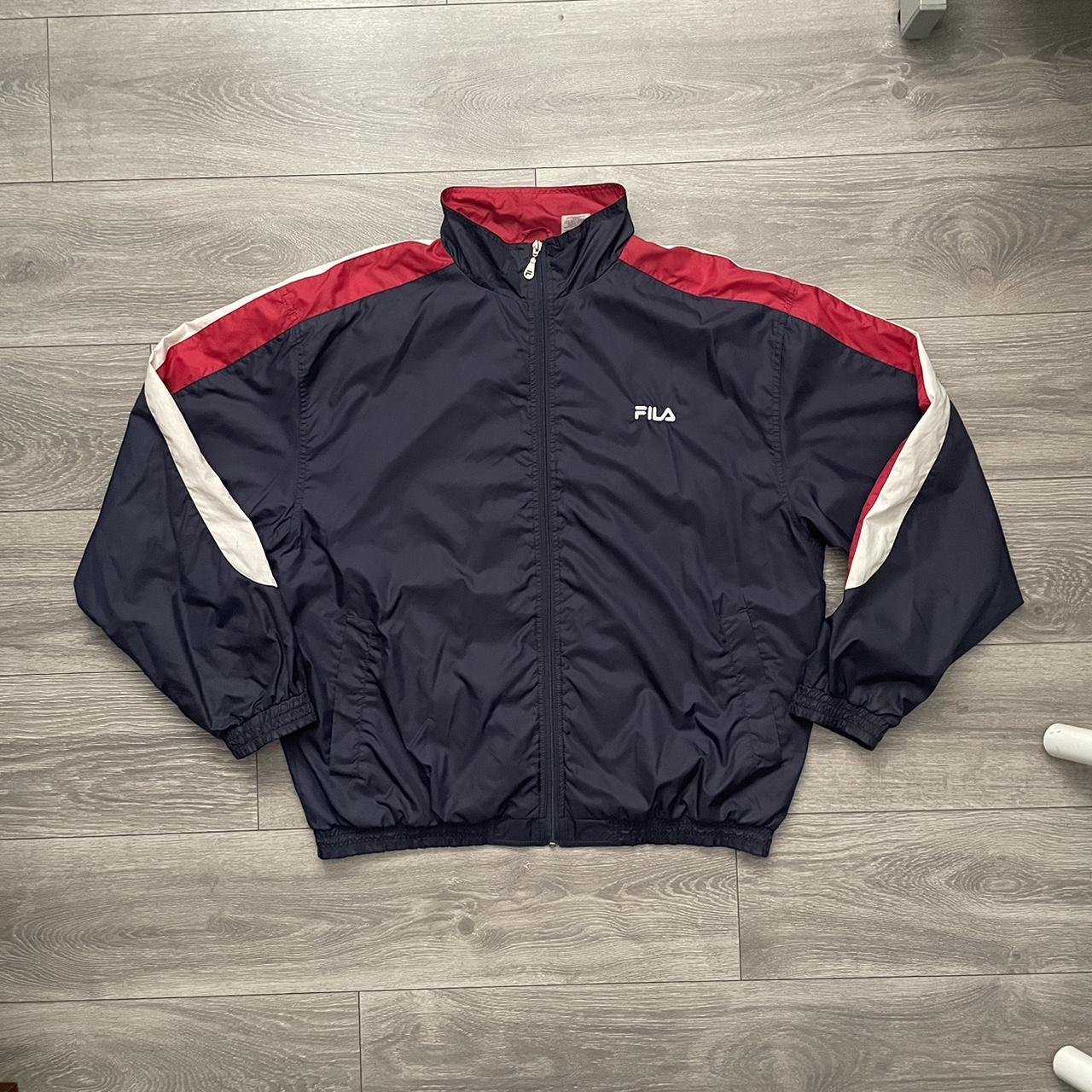 Vintage on sale fila windbreaker