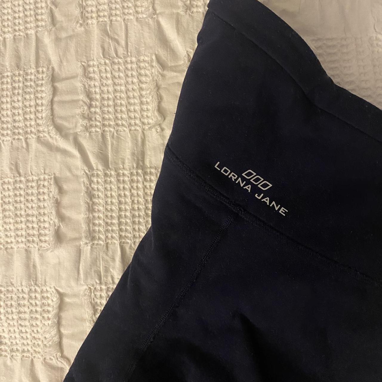 lorna Jane thermal navy blue leggings originally... Depop