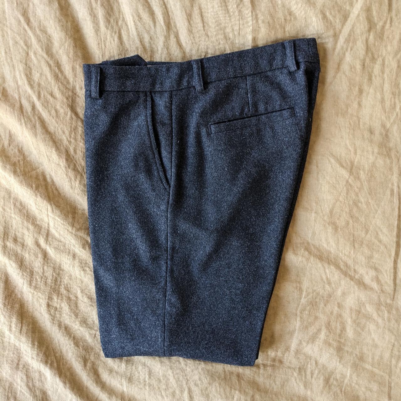 Gant Rugger heavy wool blend trousers. Probably a... - Depop