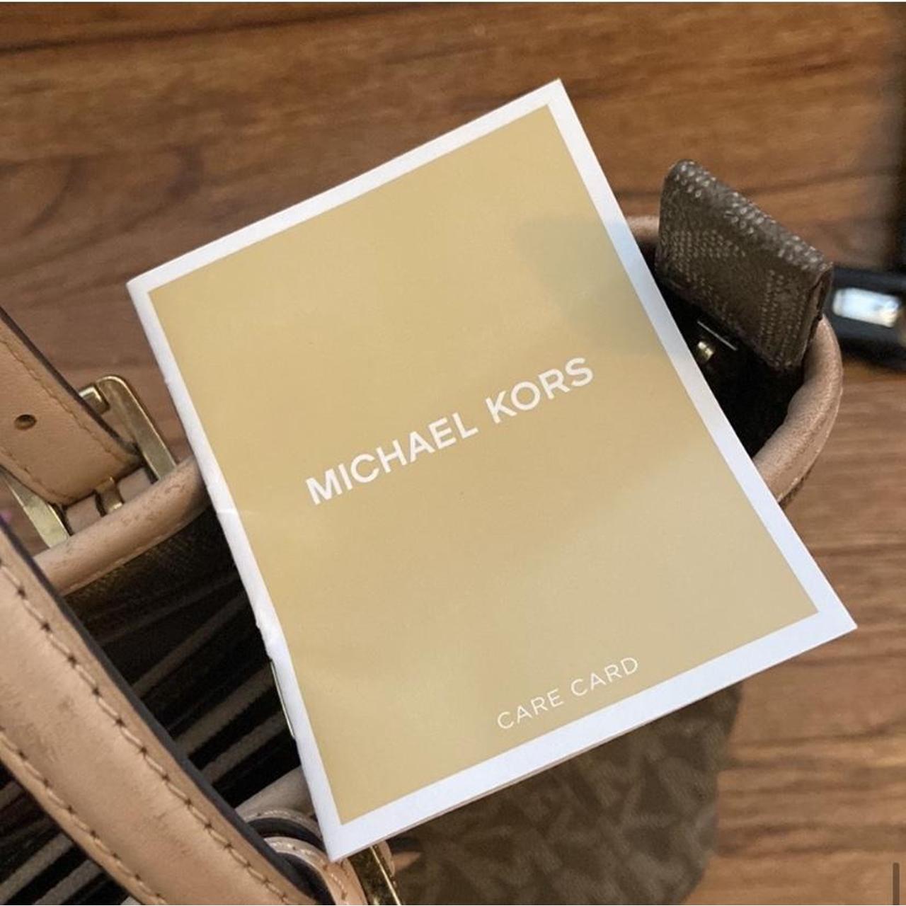 Care Card Michael Kors Authenticity Tag Care Card Michael Kors On Sale