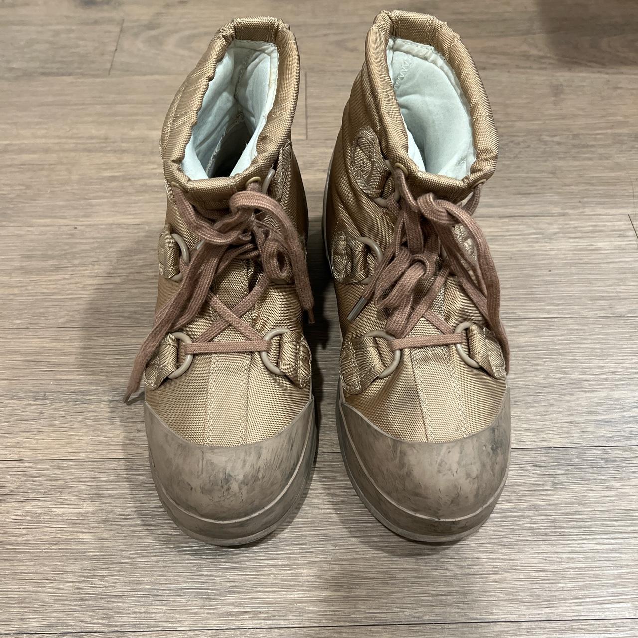 Acne Studios Military Boots Brown size 37 - Depop