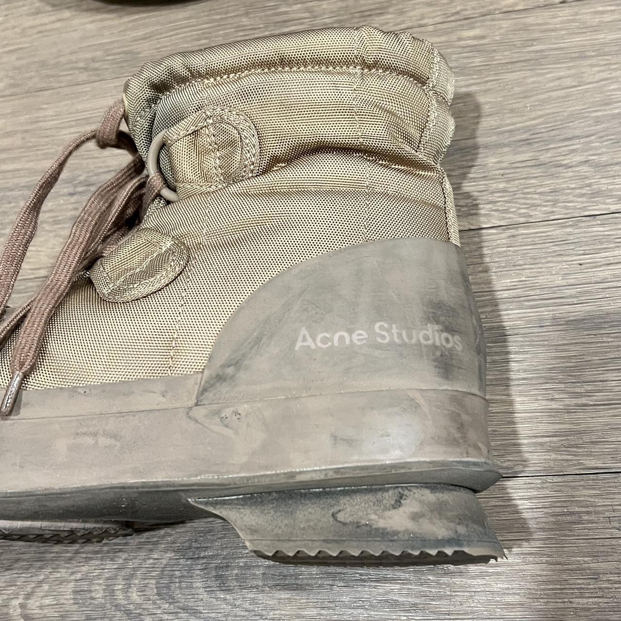 Acne Studios Military Boots Brown size 37