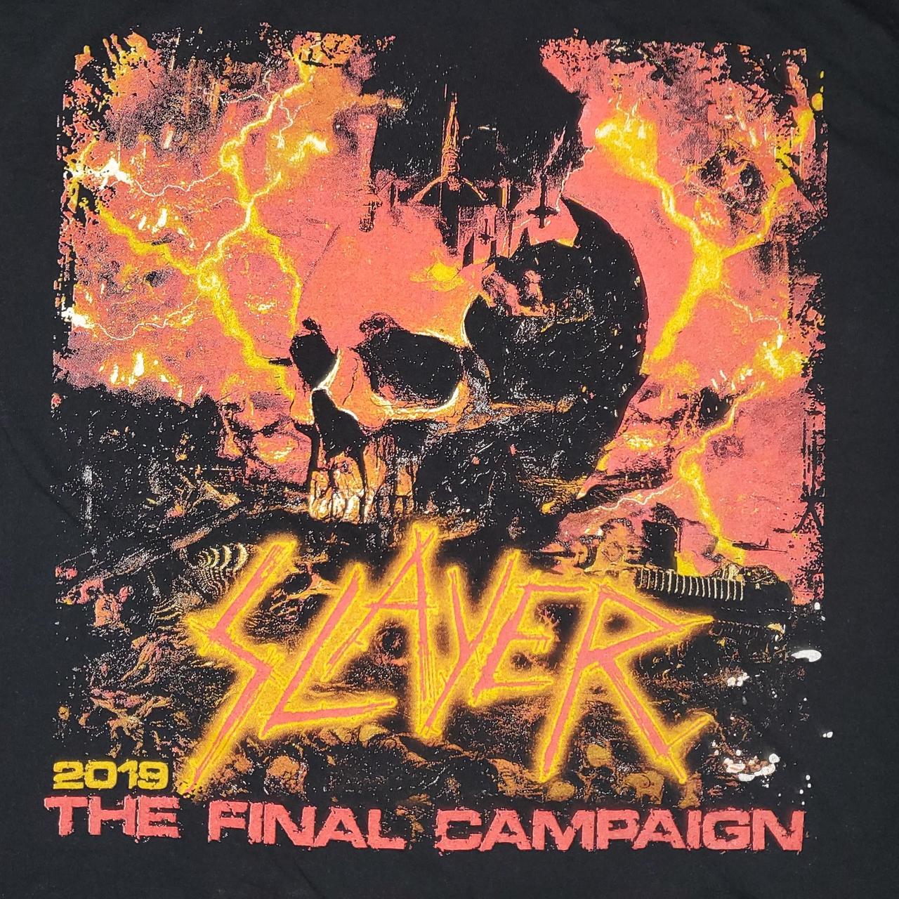 slayer tour 2019 t shirt