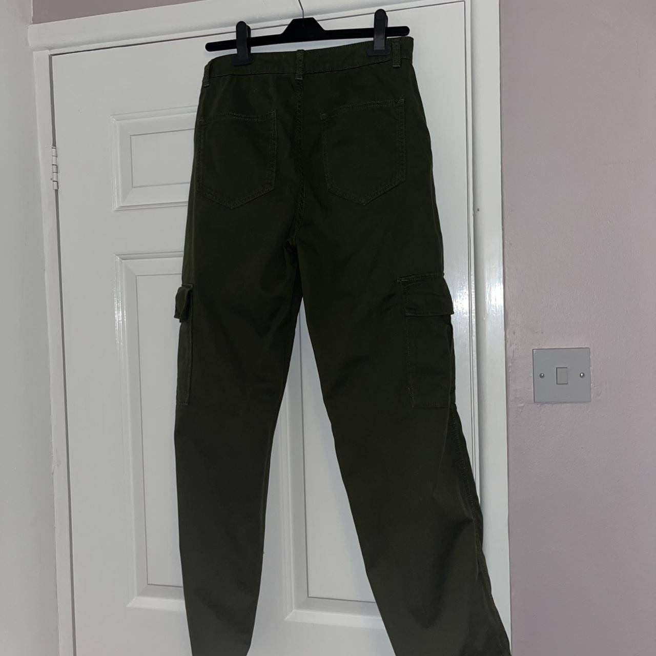 New look cargo pants khaki green Depop