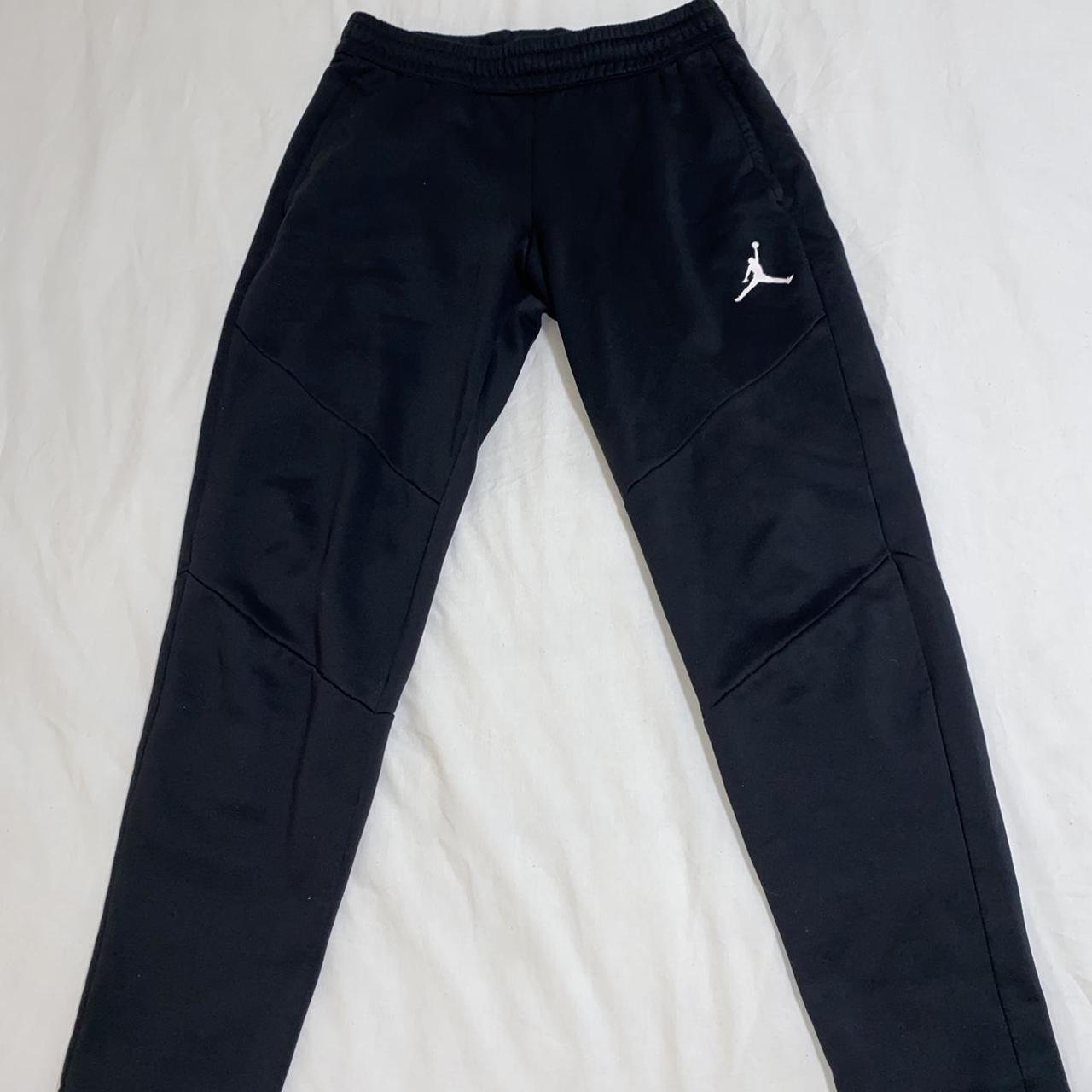 mens black jordan joggers