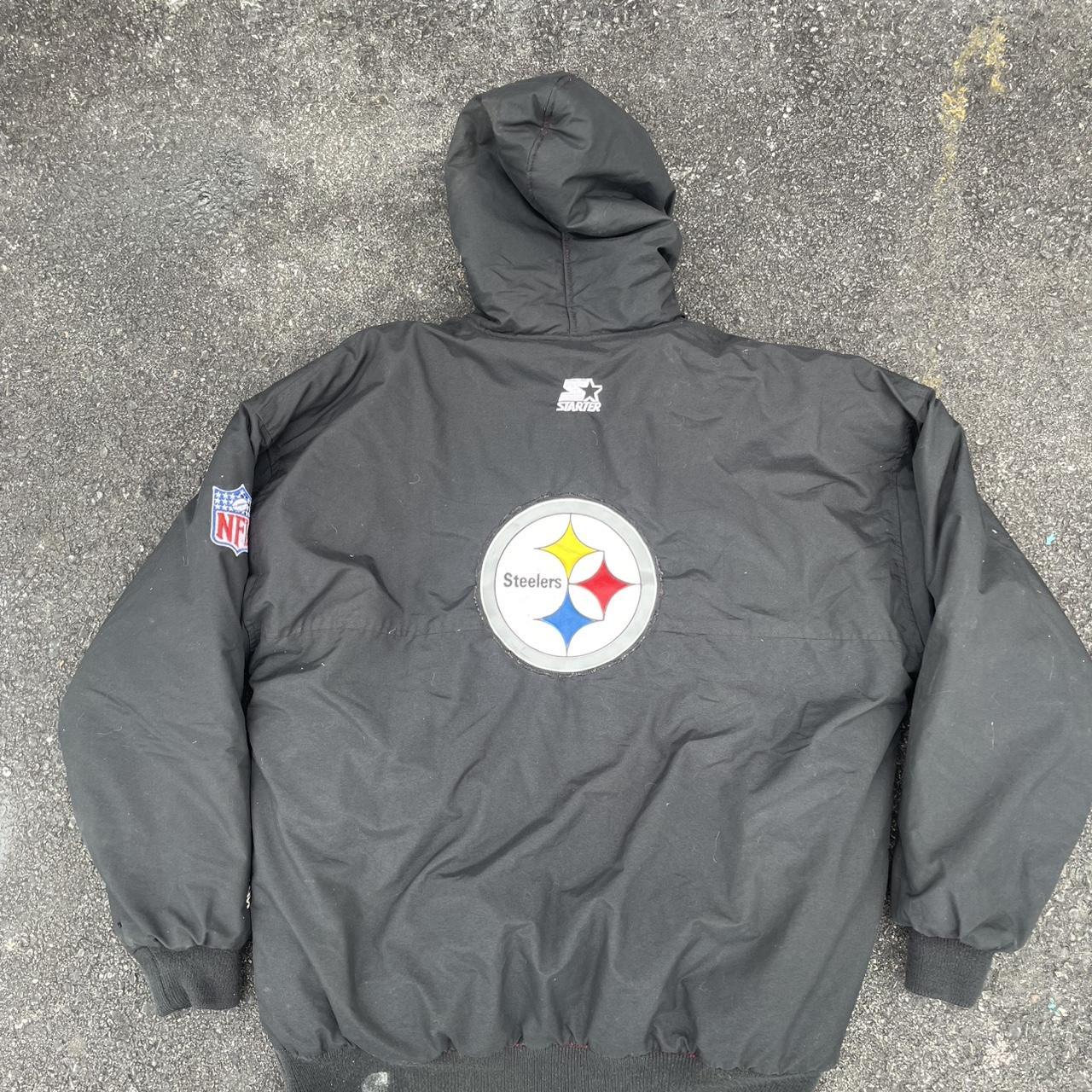 Starter Men's Puffer Jacket - Black - L – Vintage… - image 3