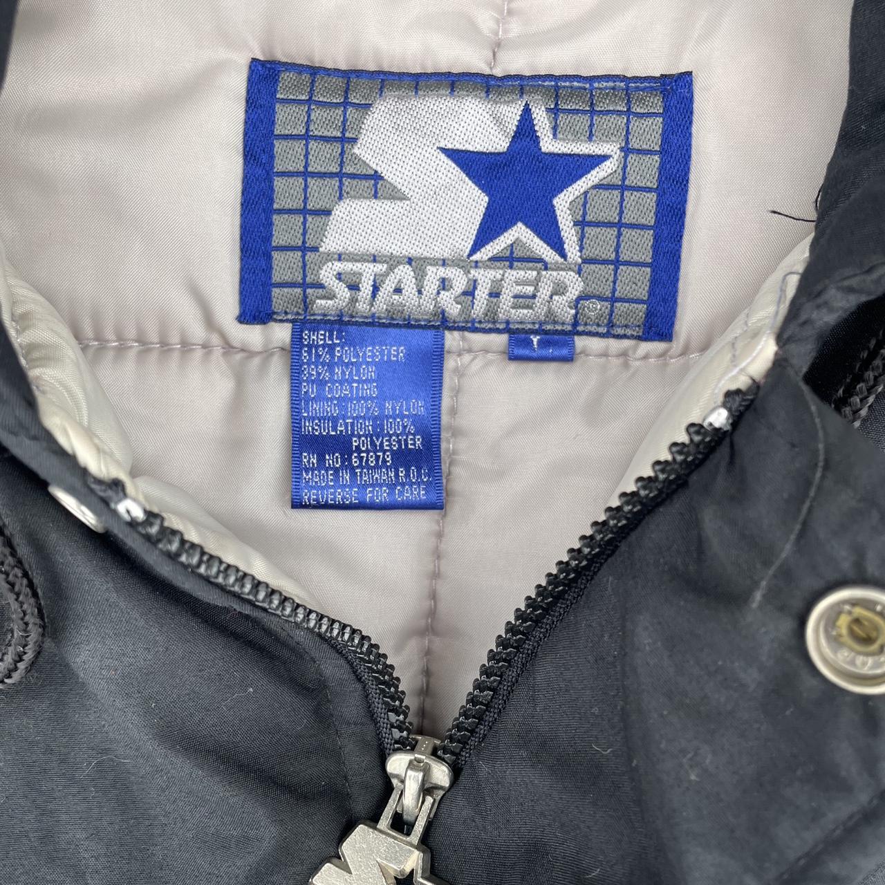 Starter Men's Puffer Jacket - Black - L – Vintage… - image 2