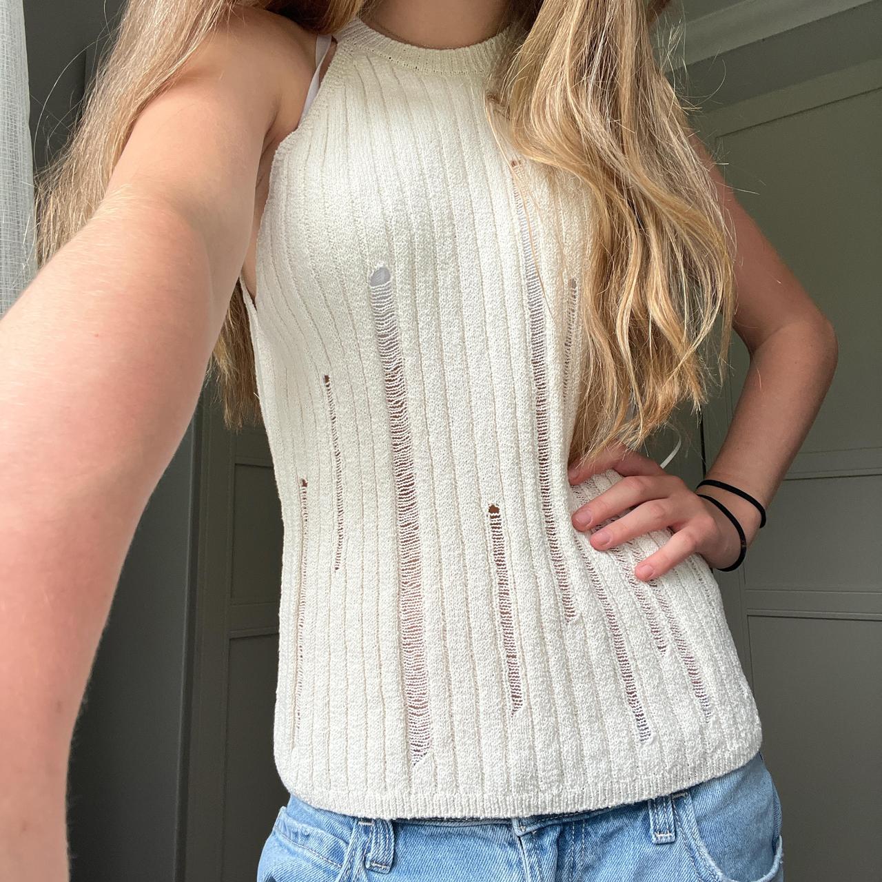 断*離様 COMBINATION LACE TOP カーキ LACE COMBINATION JACKET TOP - Sand / Marl | ZARA United States