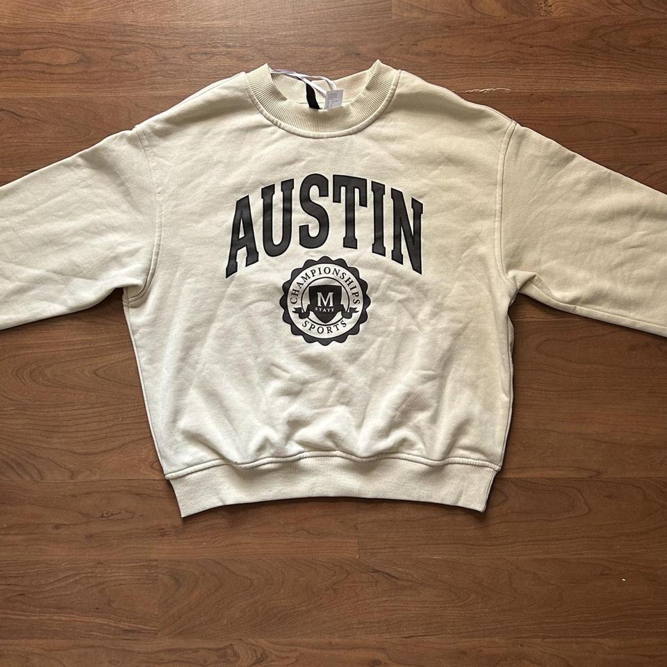 H&M 'grateful dead' printed sweatshirt size Small - Depop