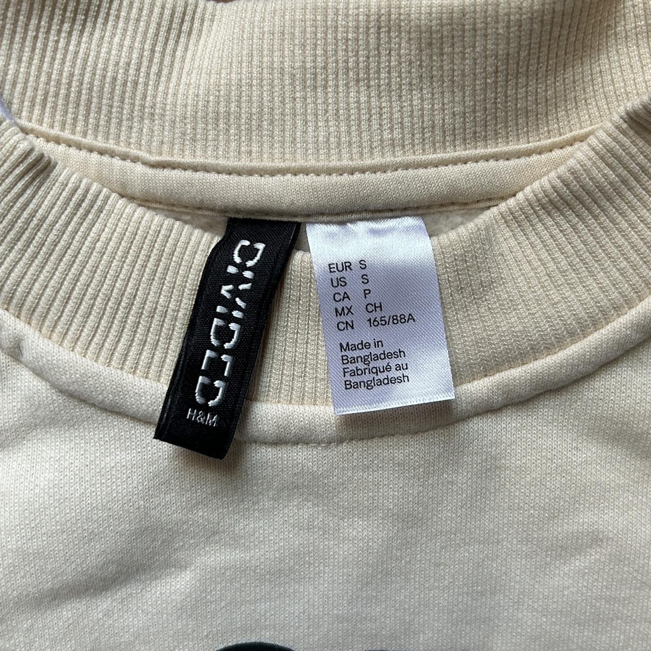 H&M 'grateful dead' printed sweatshirt size Small - Depop