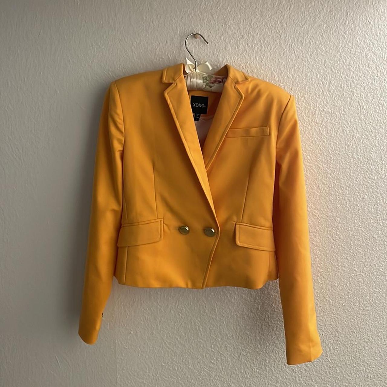 XOXO Women's Yellow Tailored-jackets