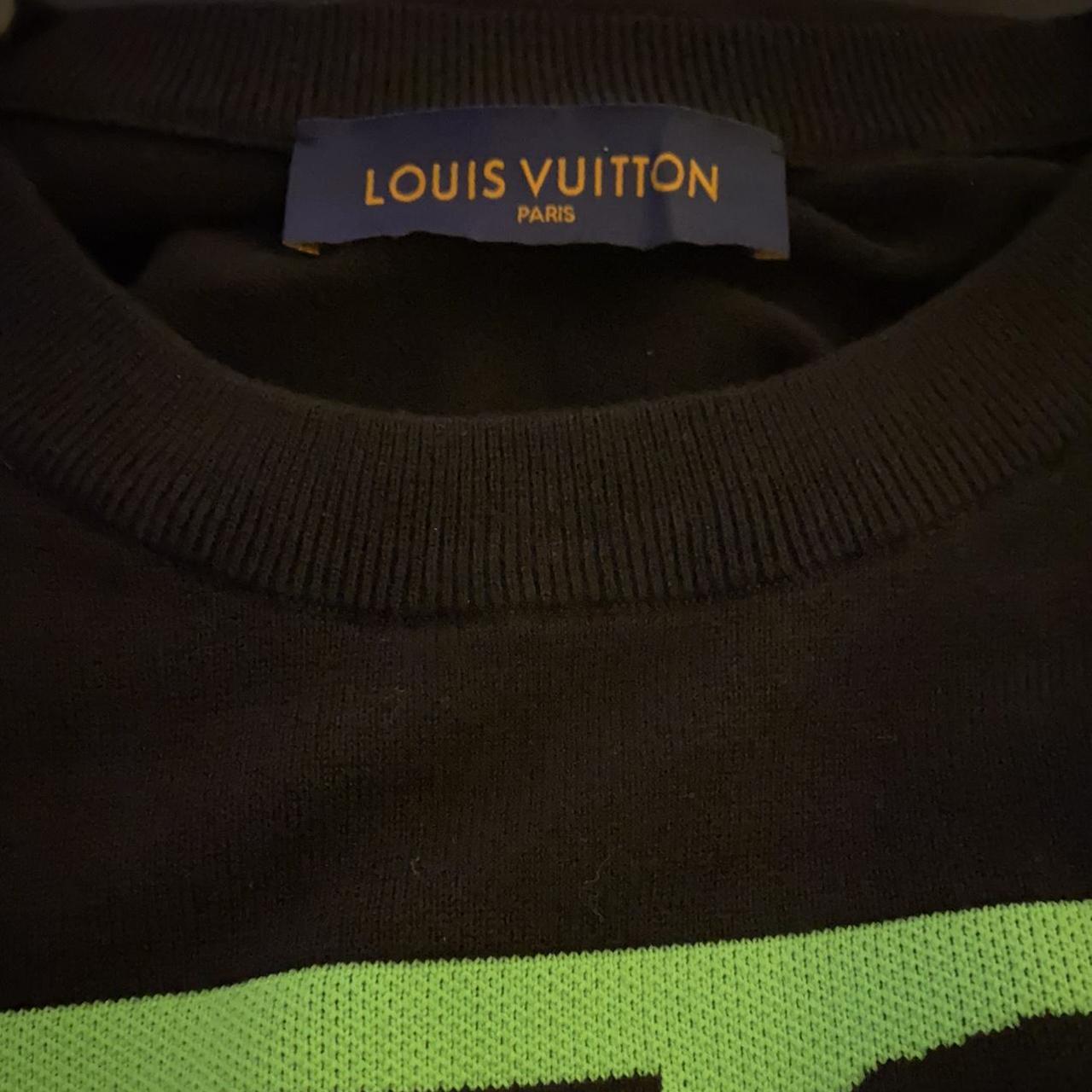 Louis Vuitton Floral Jersey Tee SS20 Worn once for - Depop