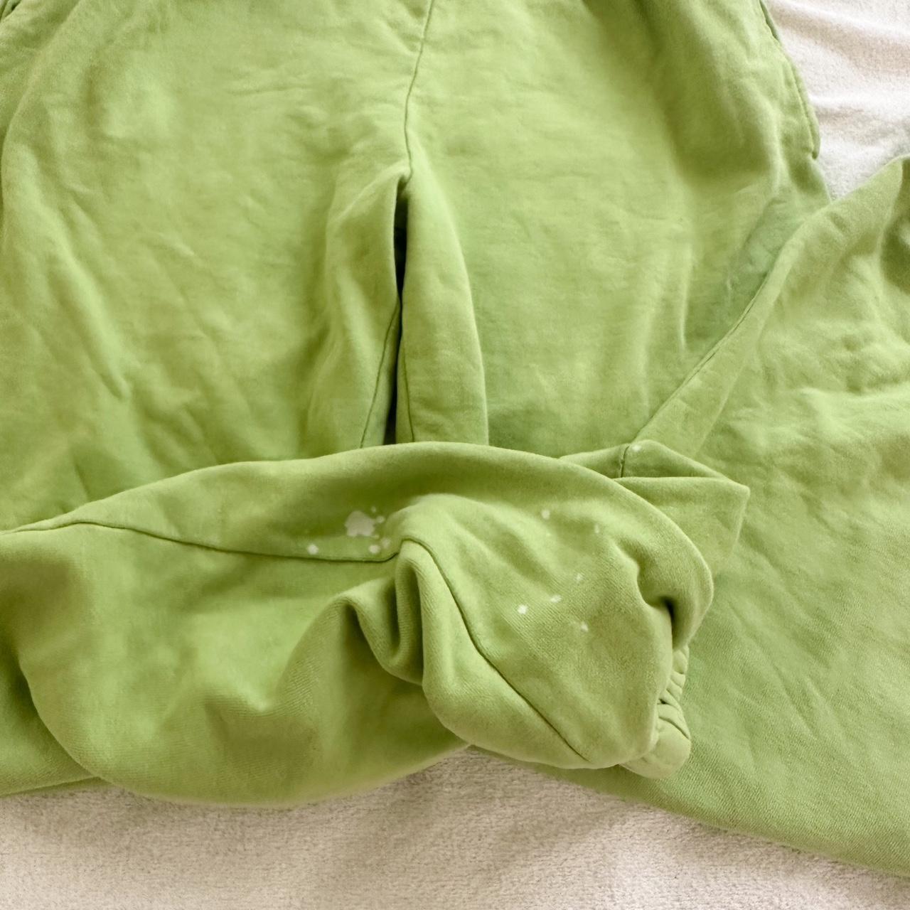Brandy Melville Green Rosa Sweatpants small... Depop