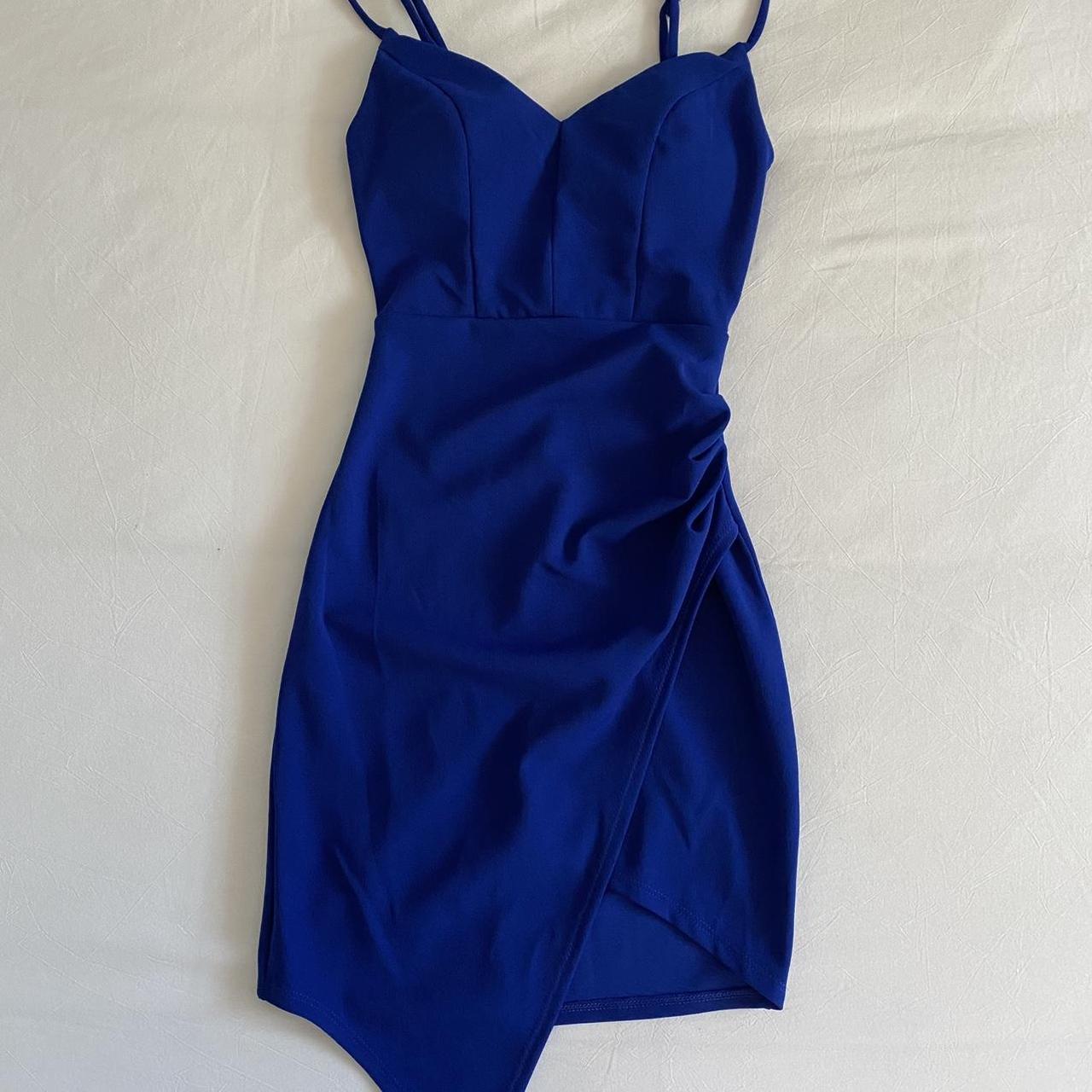 Royal Blue HOCO dress 💙✨ ❕Worn once❕Built in Depop