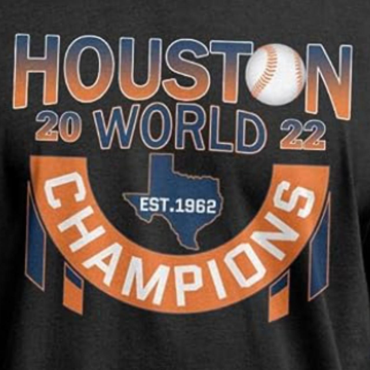 2022 Astros World Series shirt ! Got as a gift - Depop