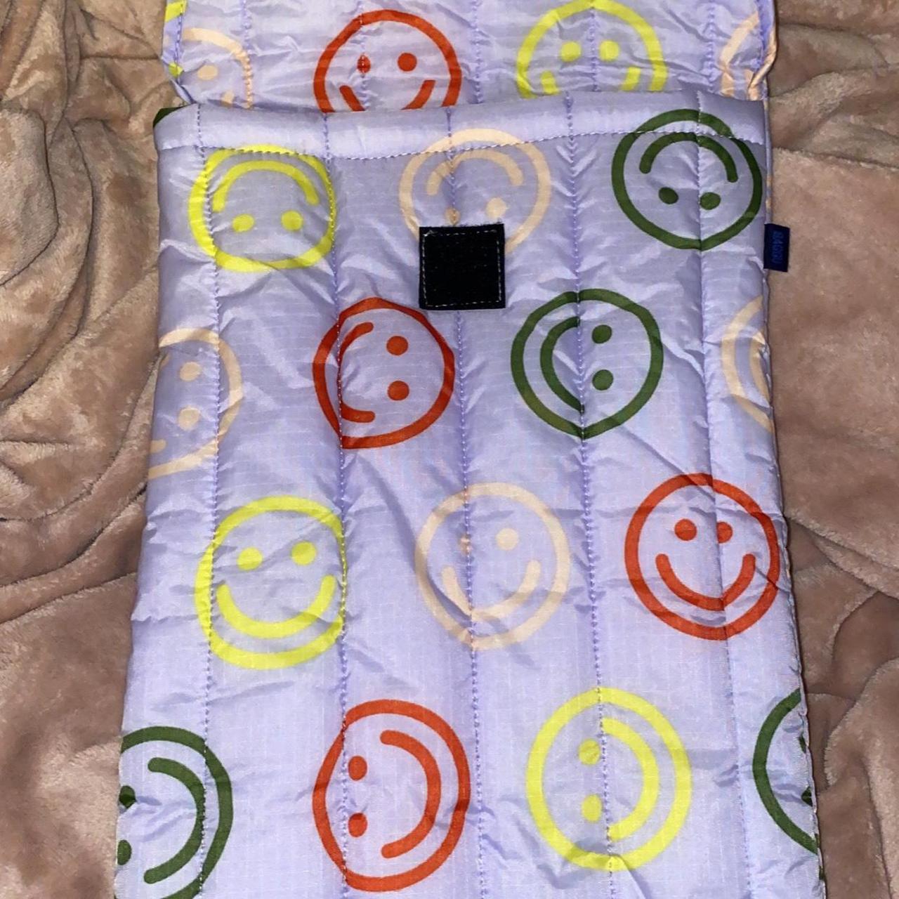 Baggu Happy Smiley UO Exclusive 16” Puffy Laptop... Depop
