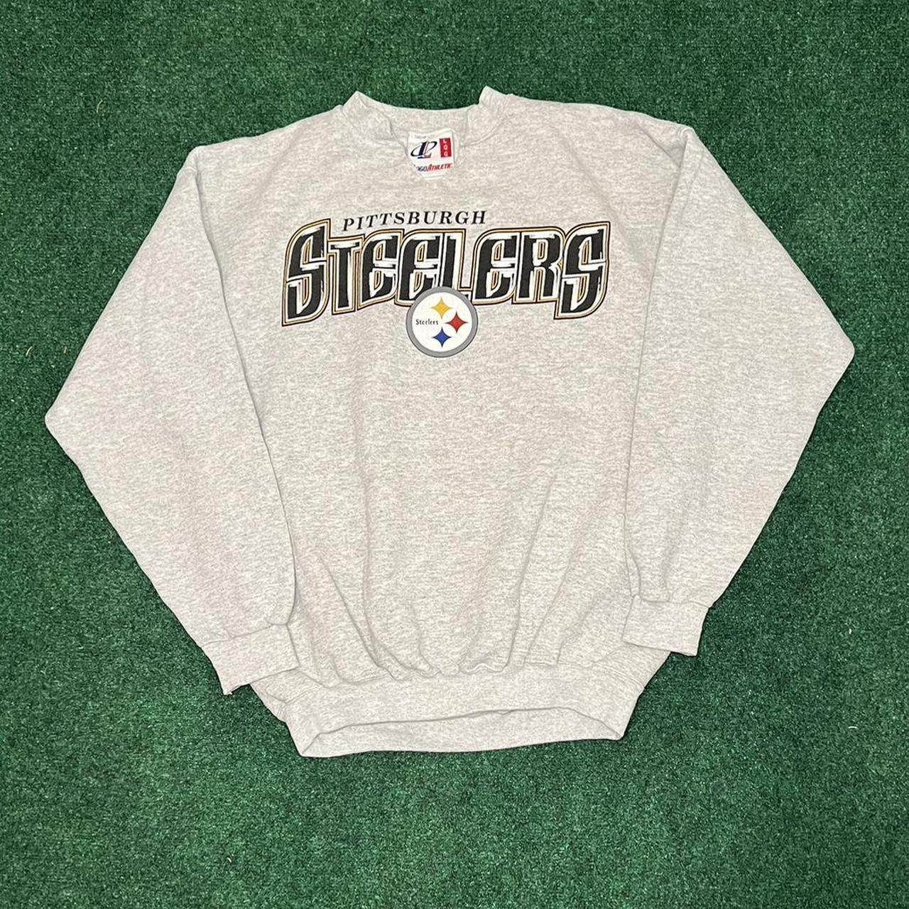 Vintage Pittsburgh Steelers Crewneck. Good - Depop