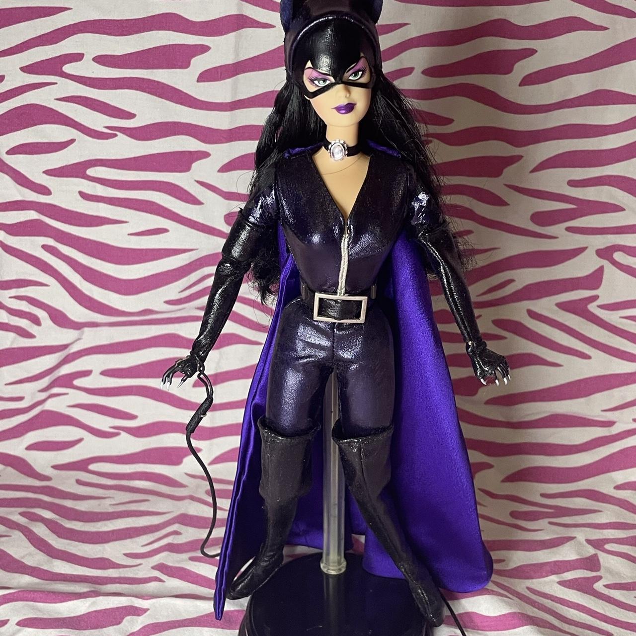 Catwoman vintage Barbie doll I have her box but its... - Depop