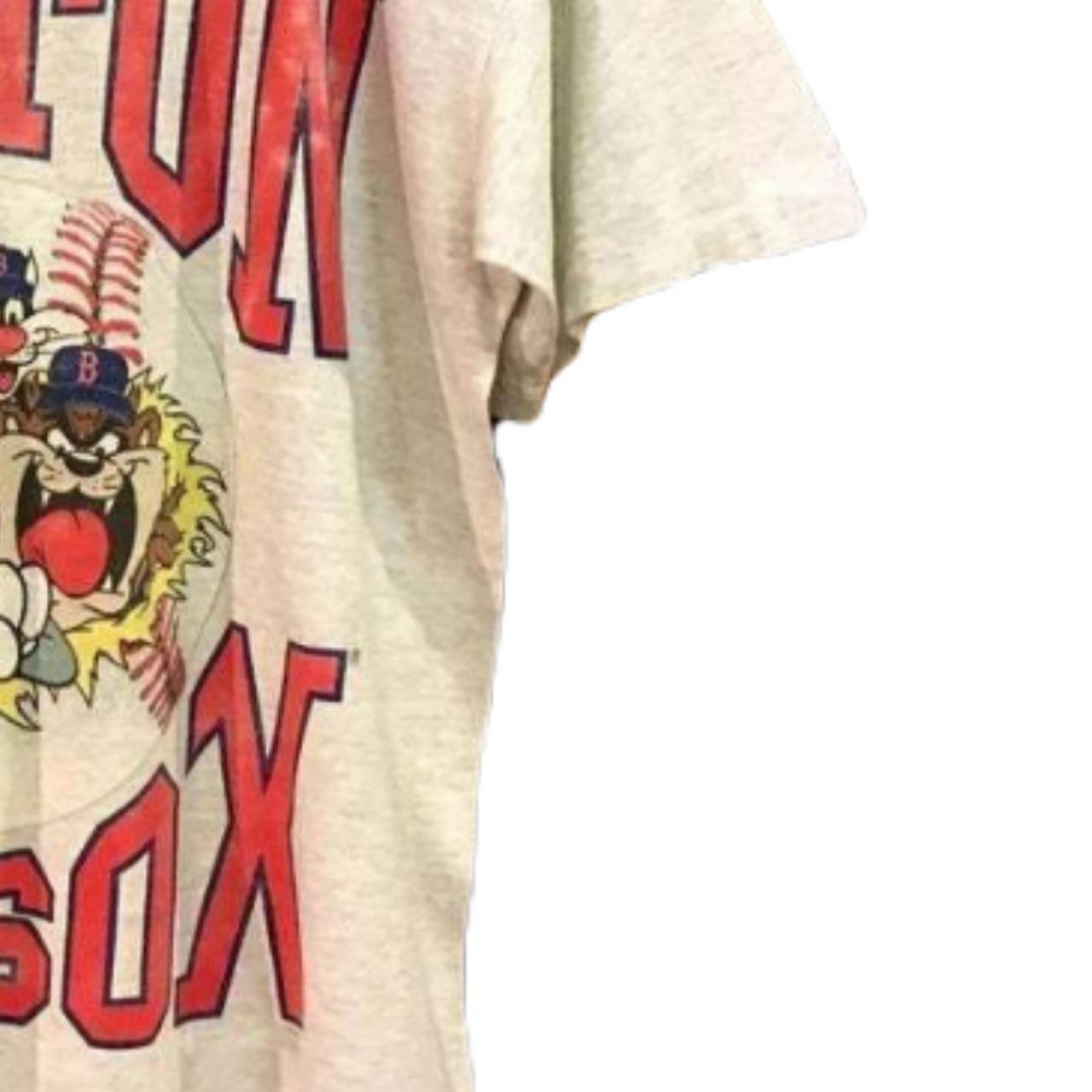 Vintage MLB Boston Red Sox Looney Tunes T-Shirt, - Depop