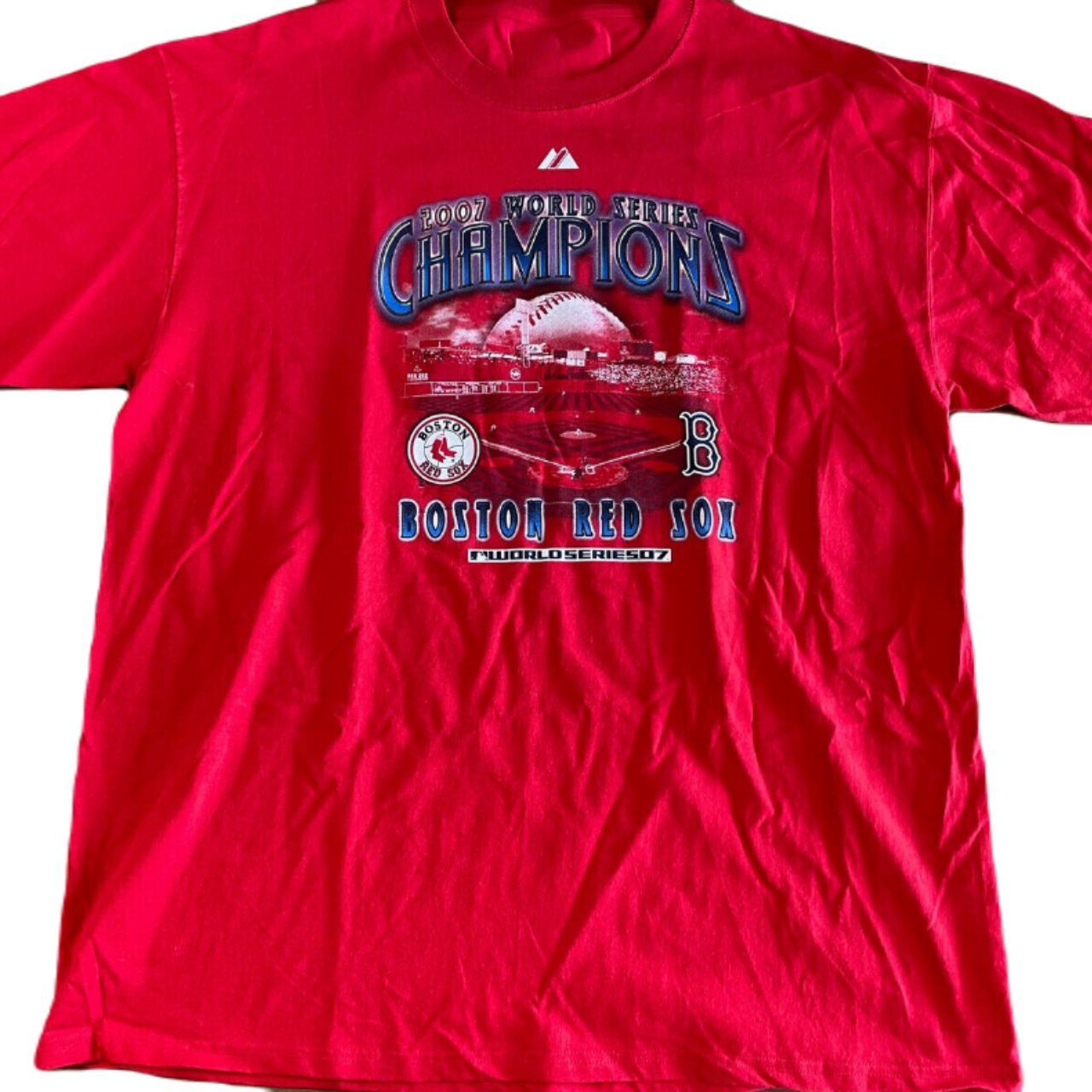 Boston Red Sox MLB Baseball 2007 World Series Champions T Shirt