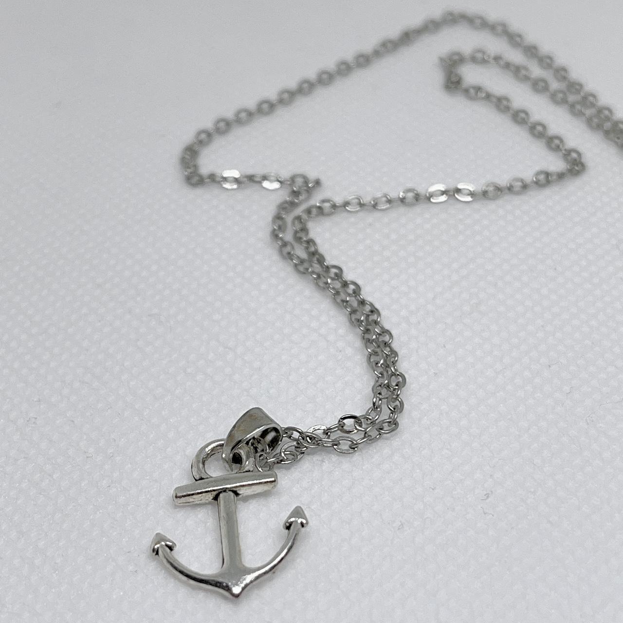 Effy Men's 925 Sterling Silver White Topaz and Onyx Anchor Pendant –  effyjewelry.com