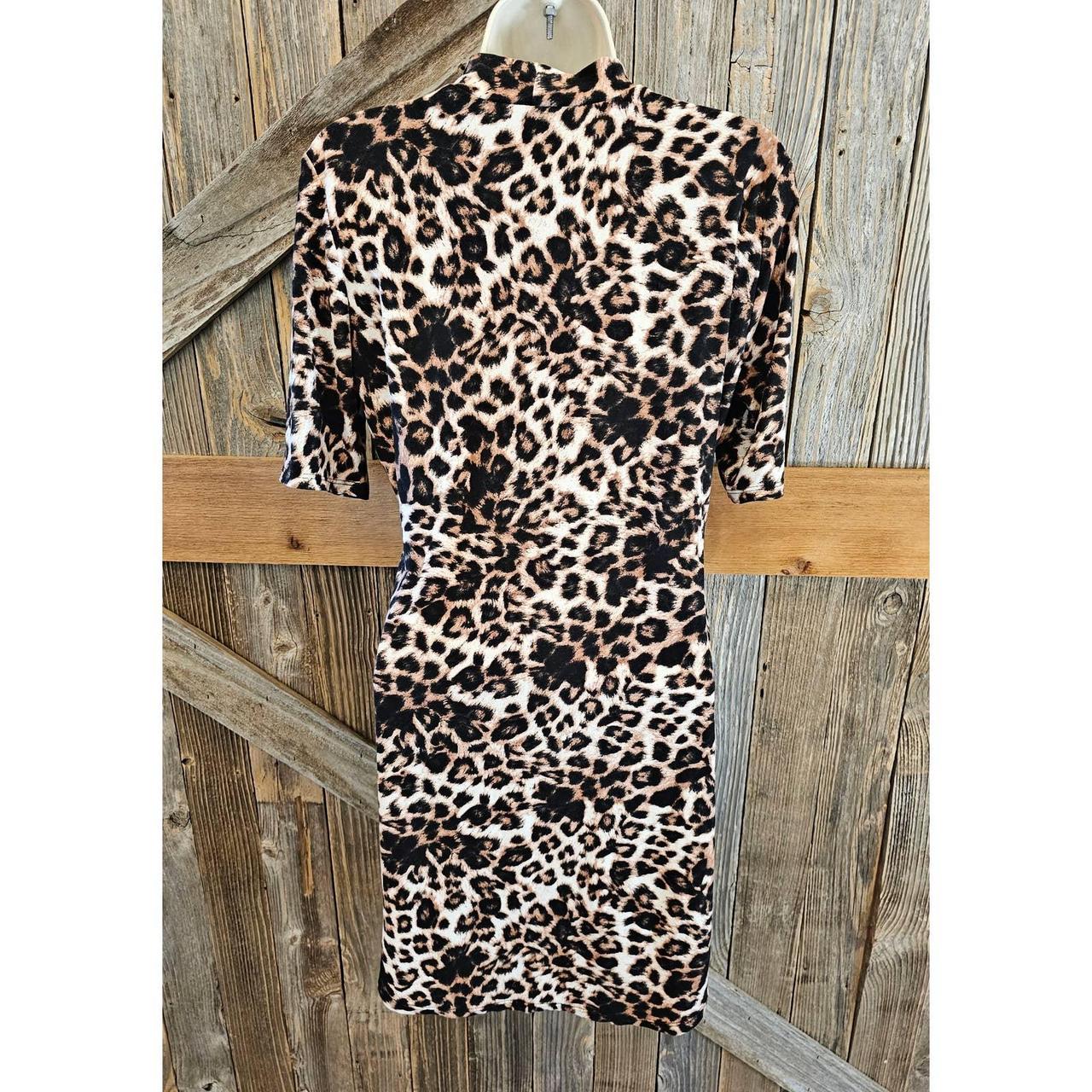 Bobbie Brooks #Leopard #Leopard print dress - Depop