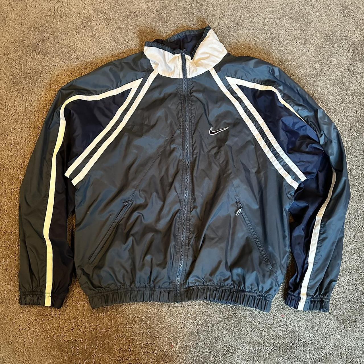 New York Yankees Vintage Nike Pullover Windbreaker - Depop