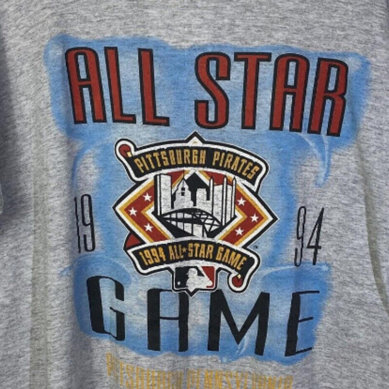 Vintage 90S 1994 Mlb All Star Game Pittsburgh Pirates Baseball T