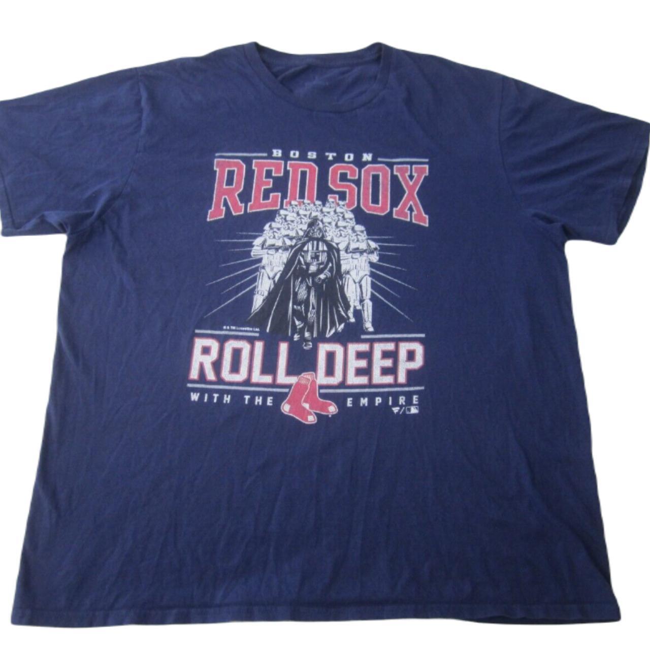 MLB, Shirts, Star Wars Red Sox Empire Tshirt