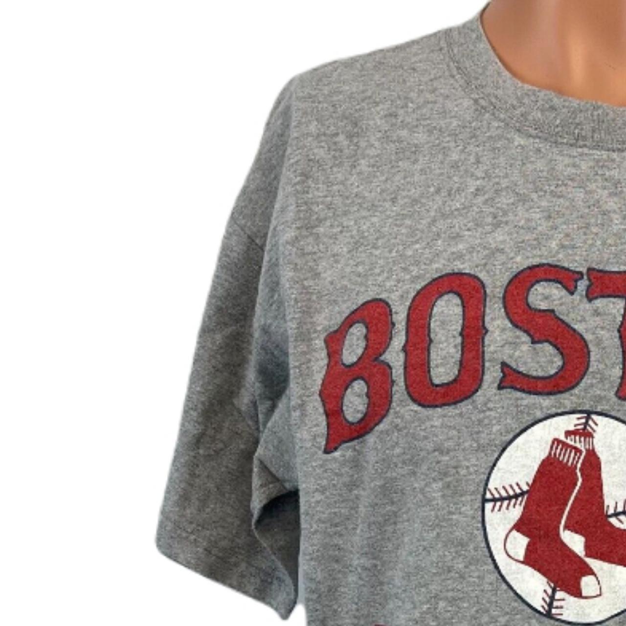 Vintage Boston Red Sox Shirt Size - XL Color - Grey - Depop