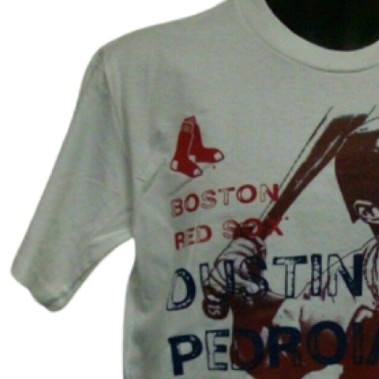 Boston Red Sox Dustin Pedroia Shirt Due to - Depop