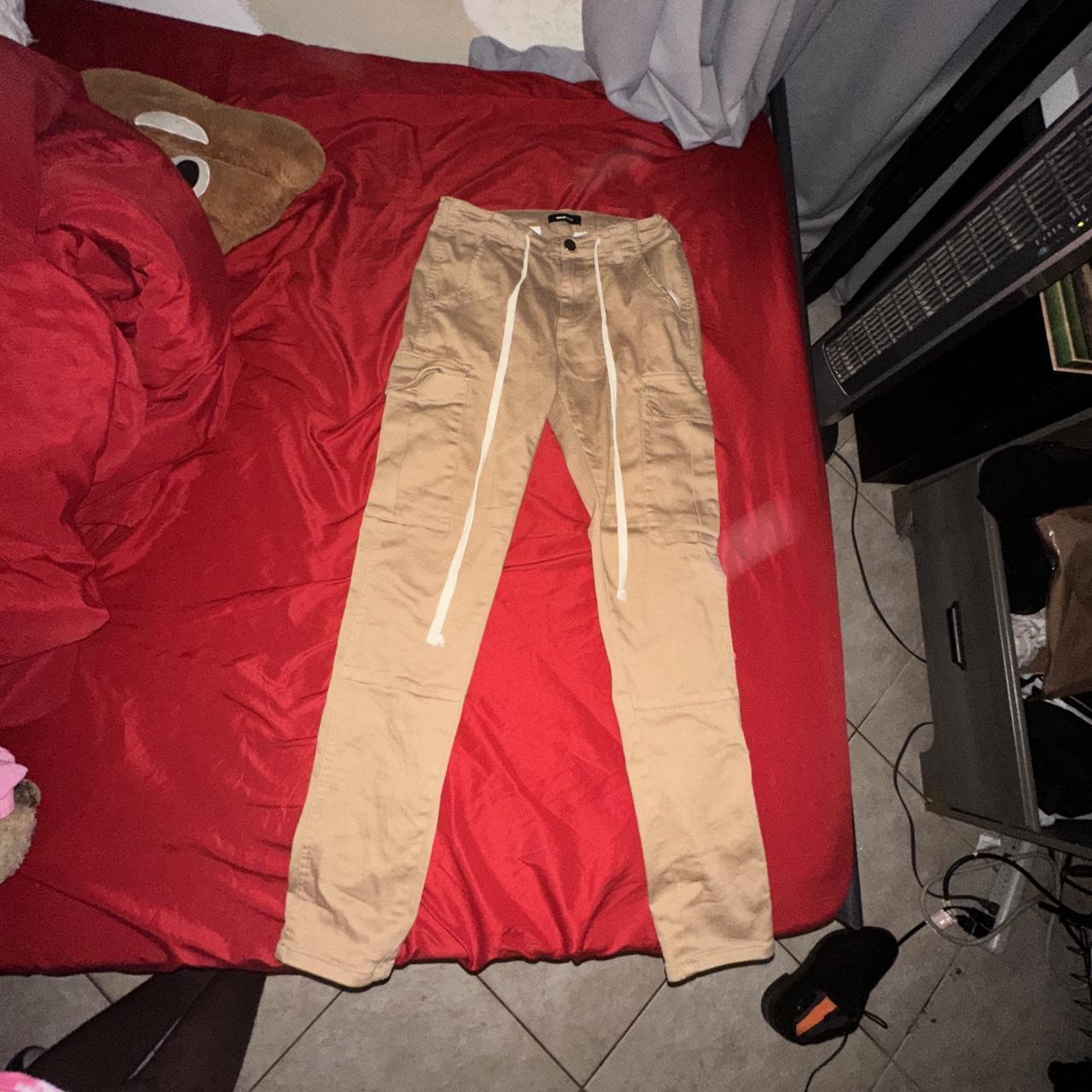 Khaki Cargo Pants From Fashion Nova Size 30 x... Depop