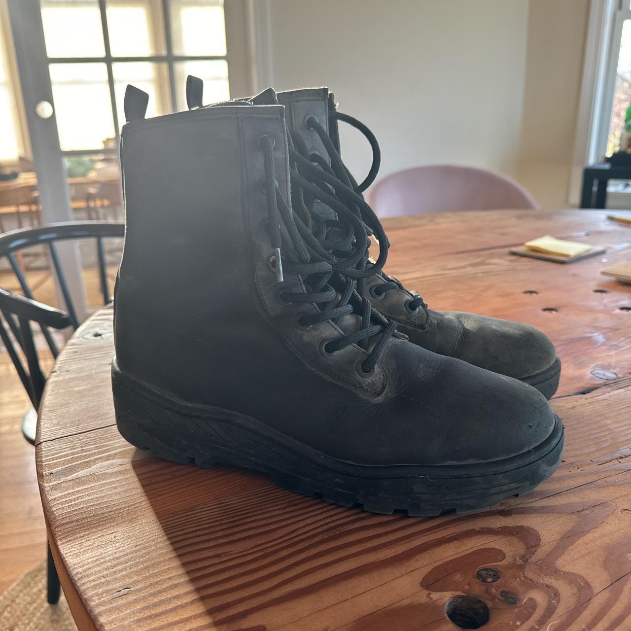 Yeezy Season 5 Military Boot 'Graphite'. Size 42 | Depop