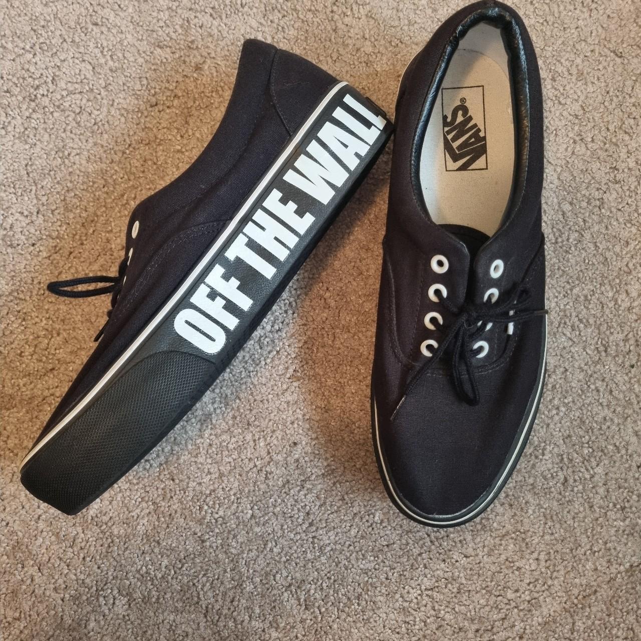 Vans Off the Wall Short Platform Shoes Bought. Depop