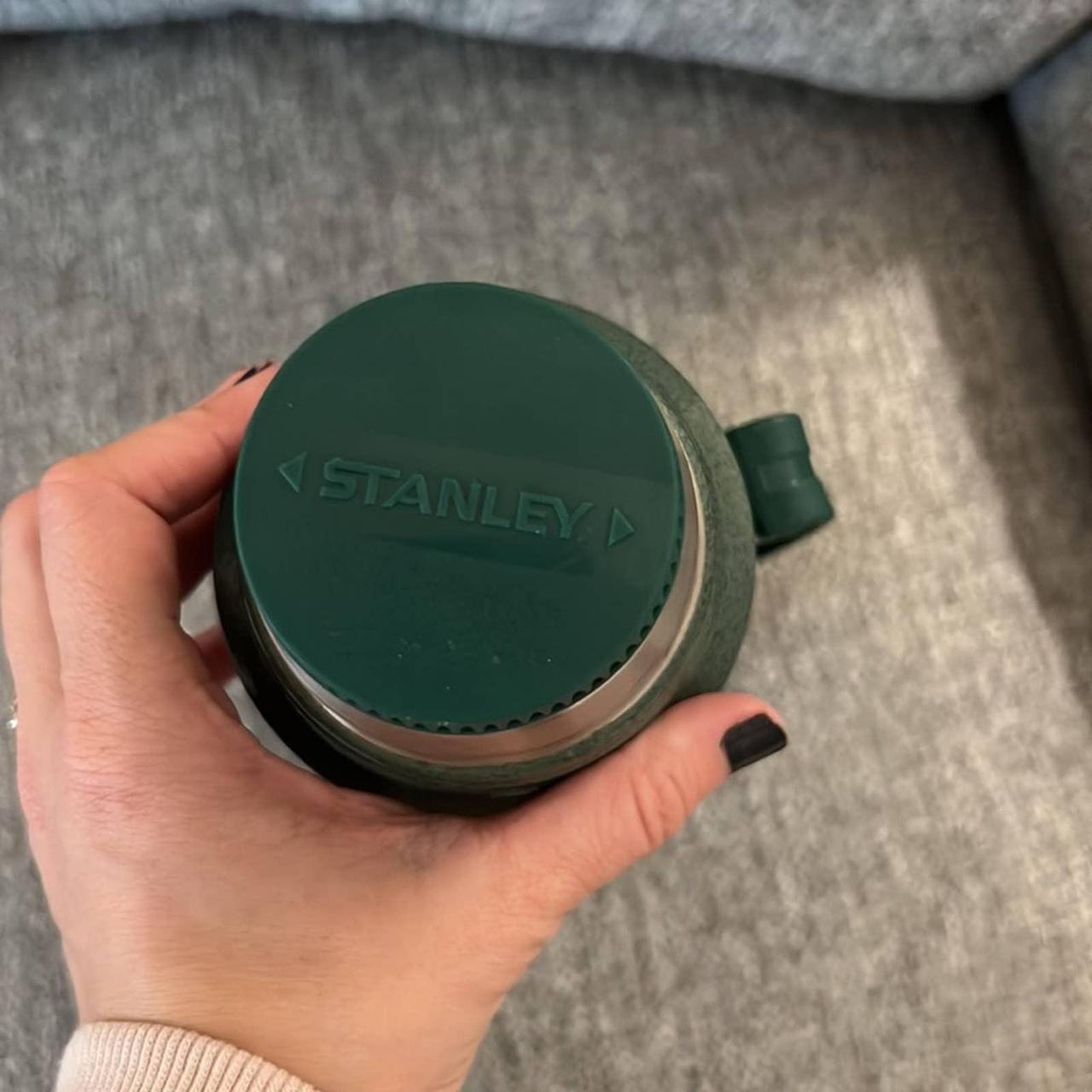 Stanley Classic Vacuum Thermos Bottle Coffee Green - Depop