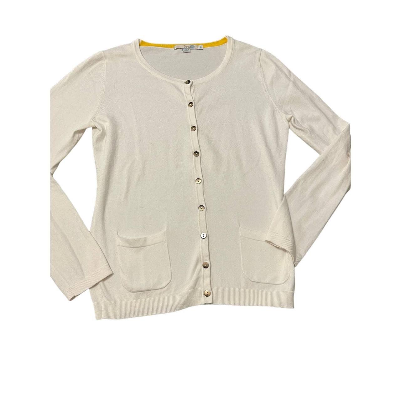 Boden white sale cardigan