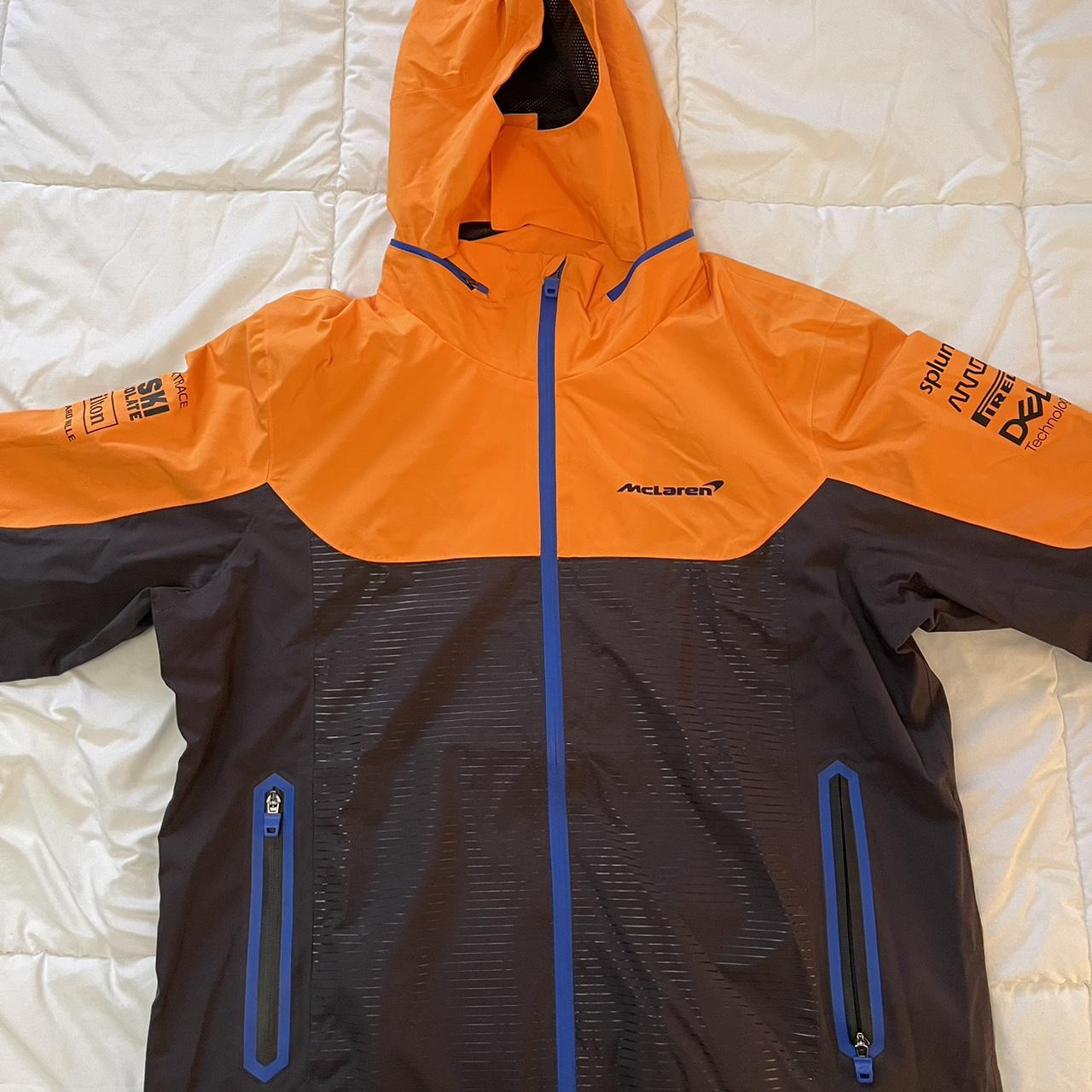 McLaren F1 official race team rain jacket... - Depop